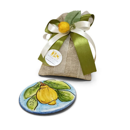 Oval Sicilian Ceramic Small Plate - Sicilian Party Favor - assorted designs