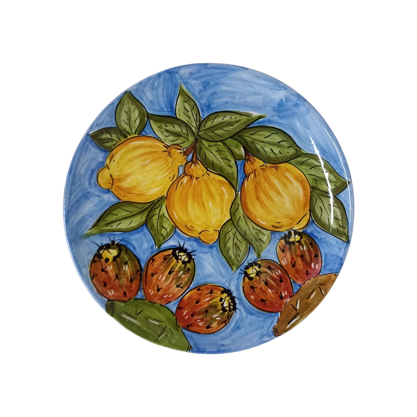 Piatto in Ceramica Siciliana 26cm