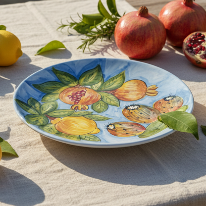 Piatto in Ceramica Siciliana 26cm
