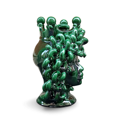 Artistic Caltagirone Ceramic "Medusa"