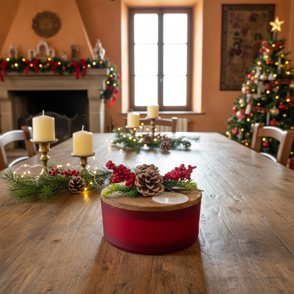 Scented Candle Centerpiece - Christmas Gifts 2025