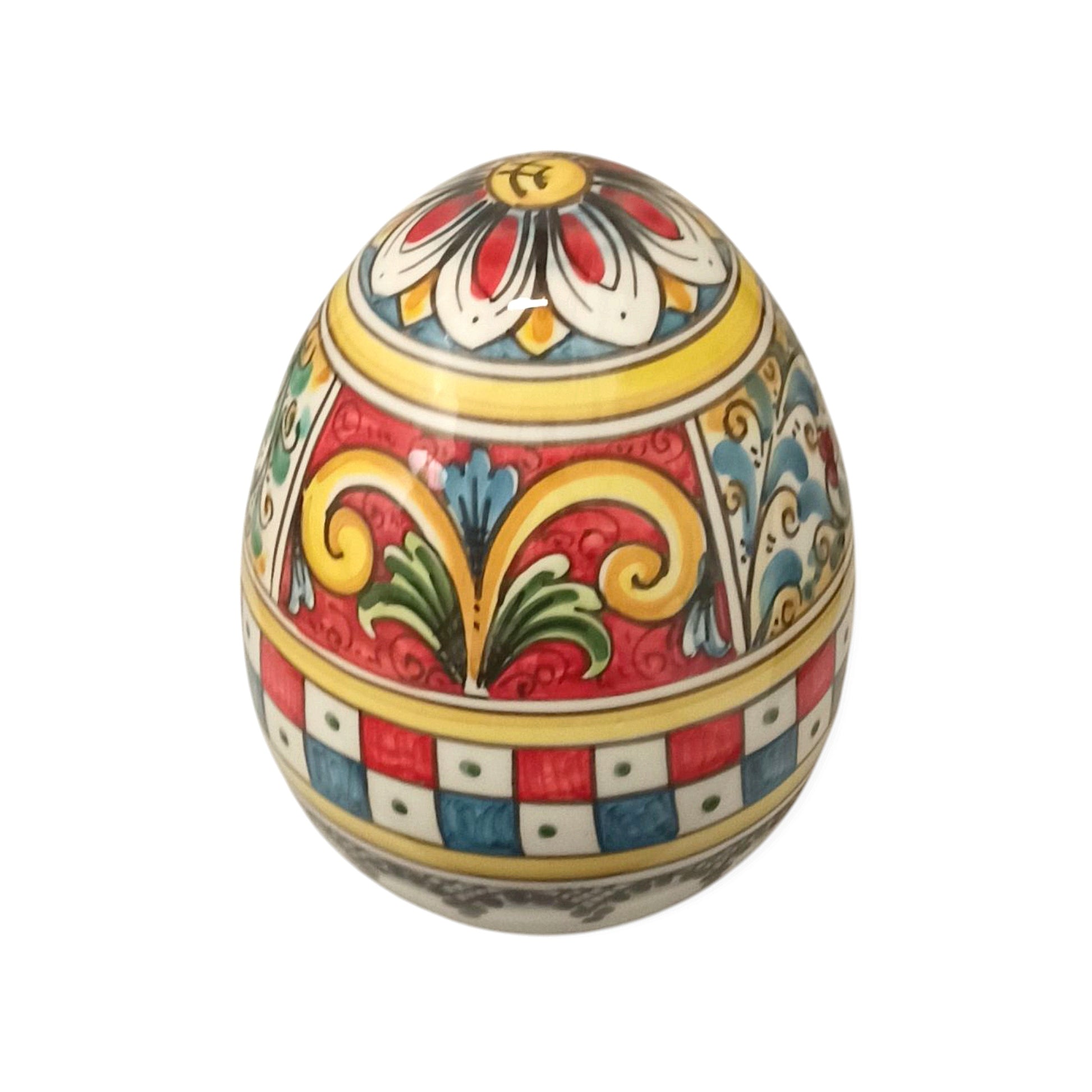 Uova decorate in Ceramica Siciliana