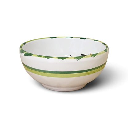 Prickly Pear Small Bowl - Sicilian Party Favor in Caltagirone Ceramic 12cm - assorted decorations