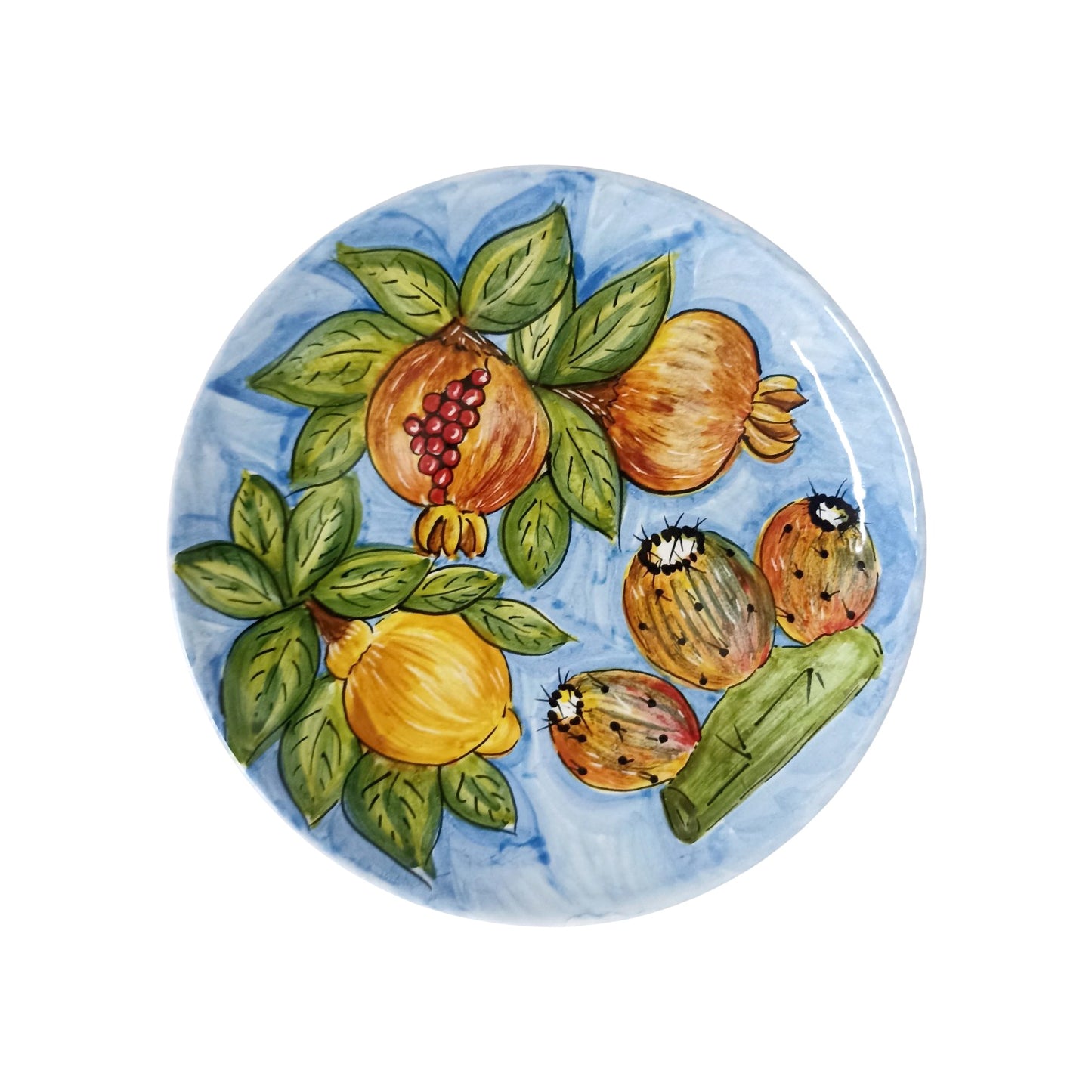 Piatto in Ceramica Siciliana 26cm
