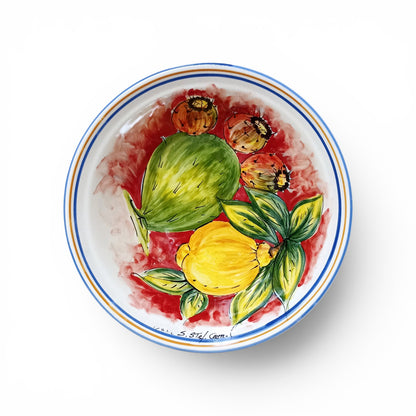 salad bowl sicilian pottery