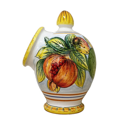 saliera trapanese in ceramica