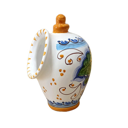 saliera in maiolica