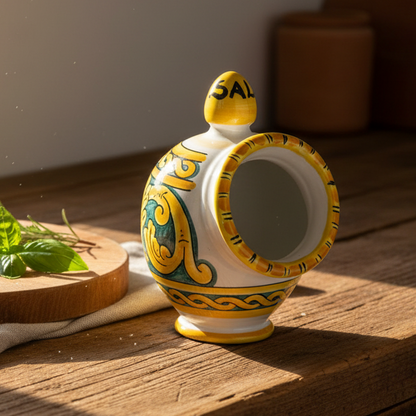 ceramic salt holder for kitchen