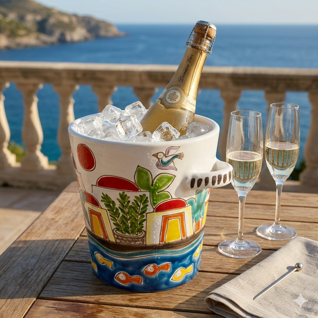 secchiello porta ghiaccio colorato