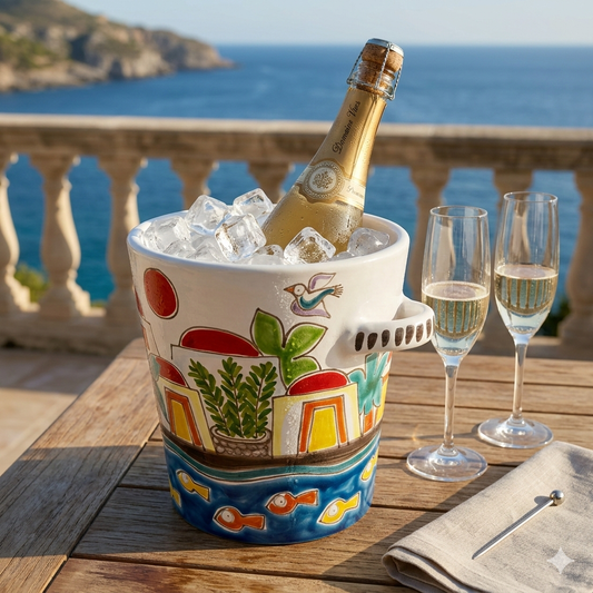 secchiello porta ghiaccio colorato