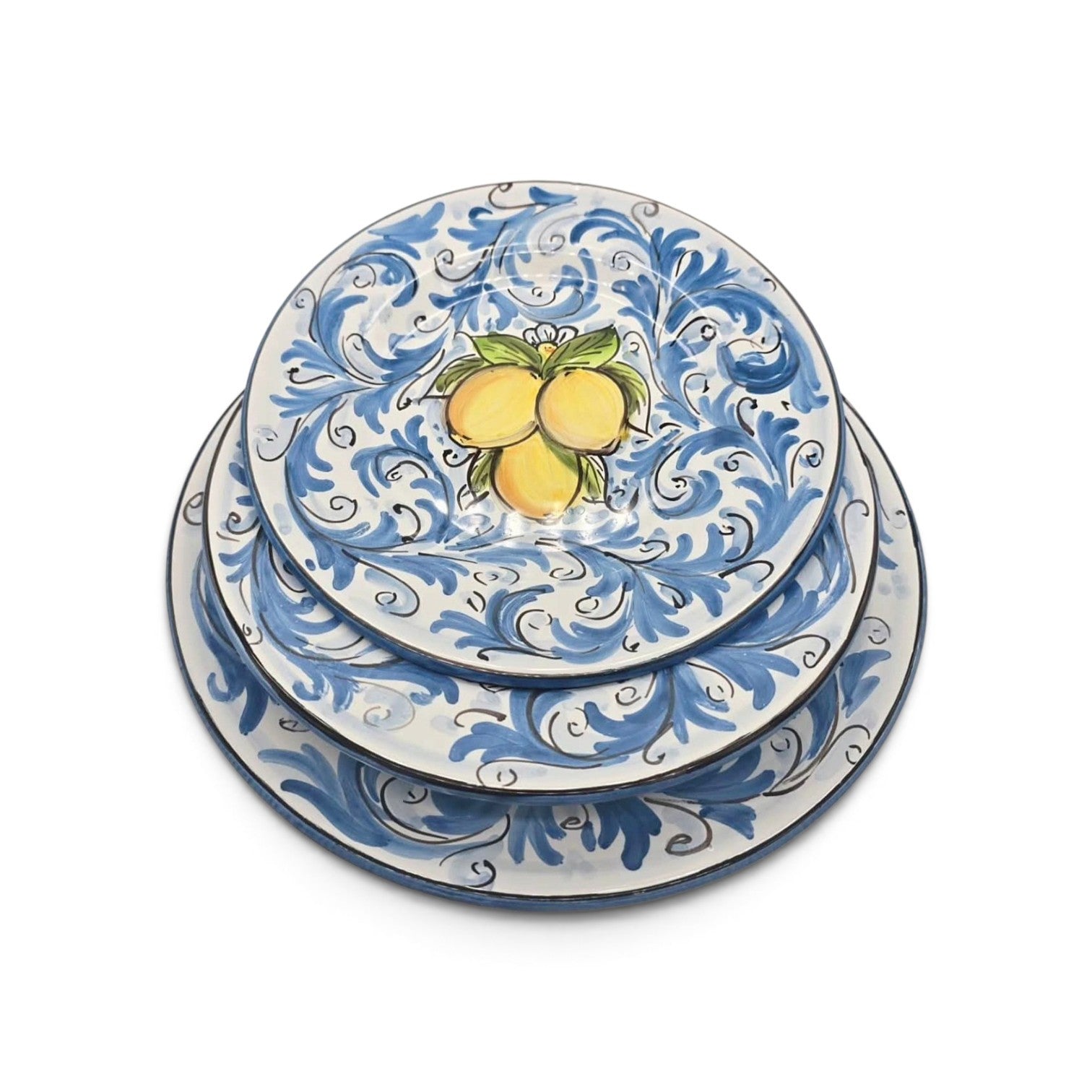 piatti per la tavola di caltagirone