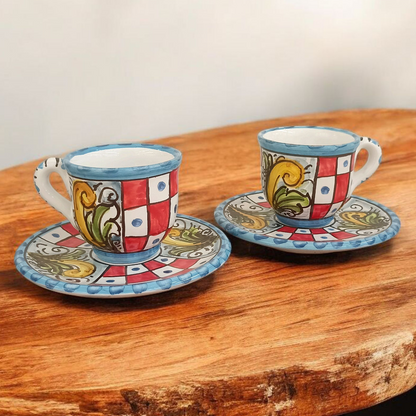 tazzina con piattino