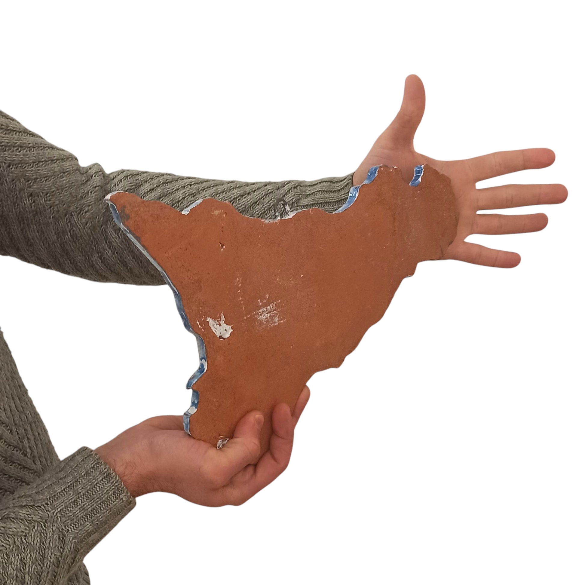 sicilia in maiolica fatta a mano