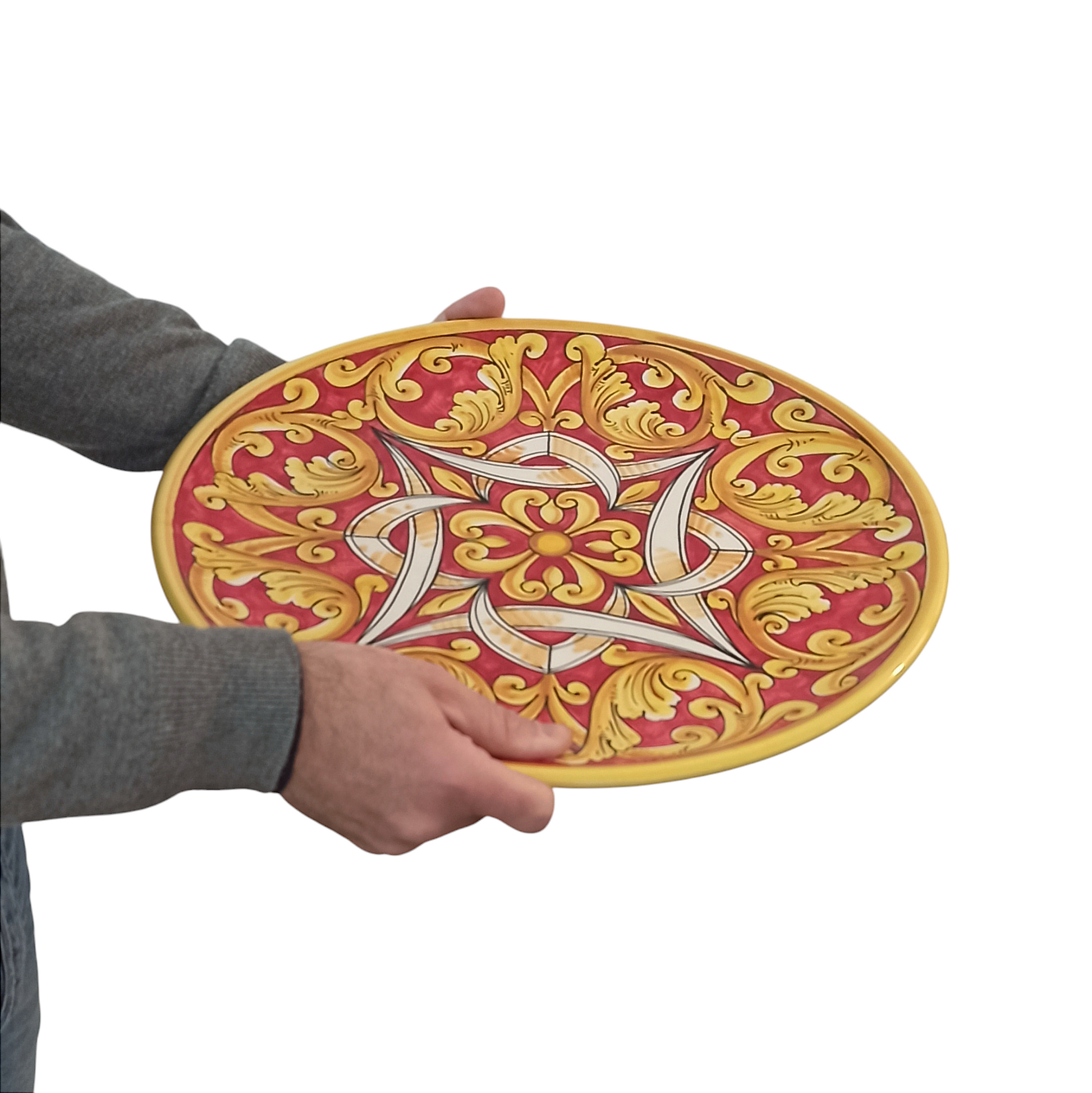 decorated plate 