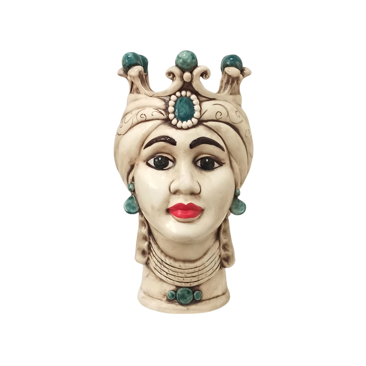 Ceramic plant holder Caltagirone