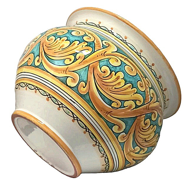 Sicilian ceramic vase in Messina
