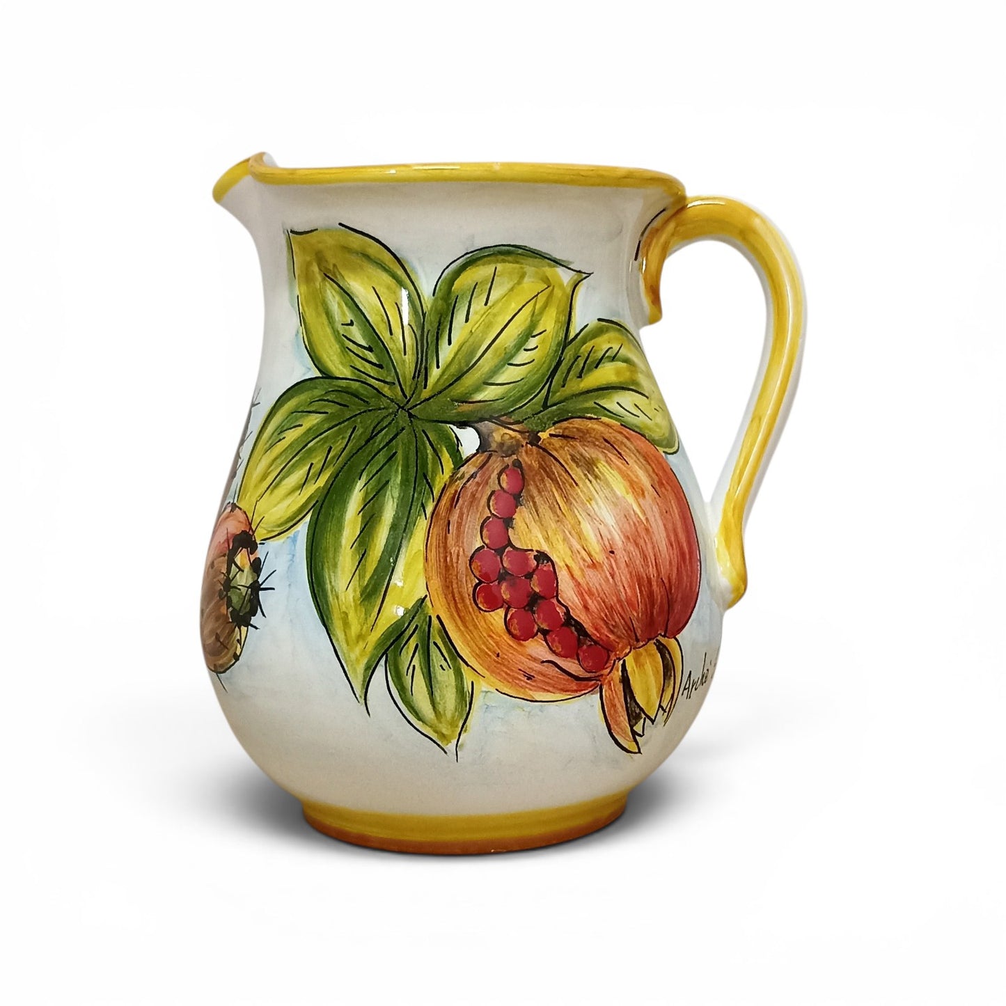 water sicilian ceramic jug
