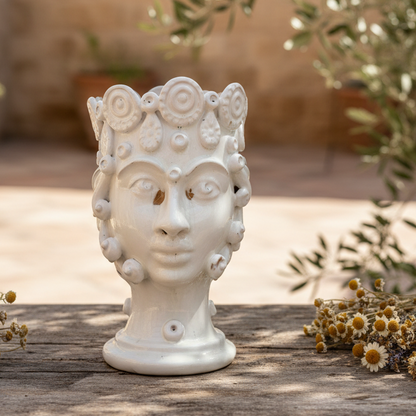 new sicilian ceramic head