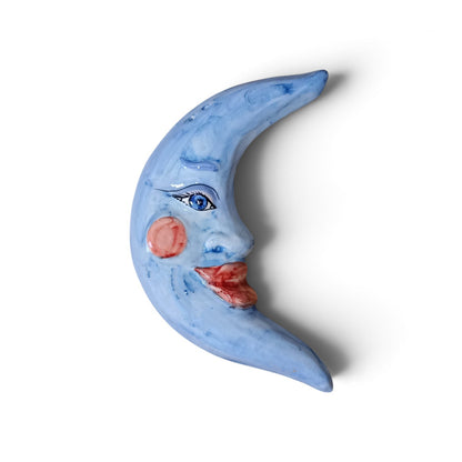moon in sicilian ceramic
