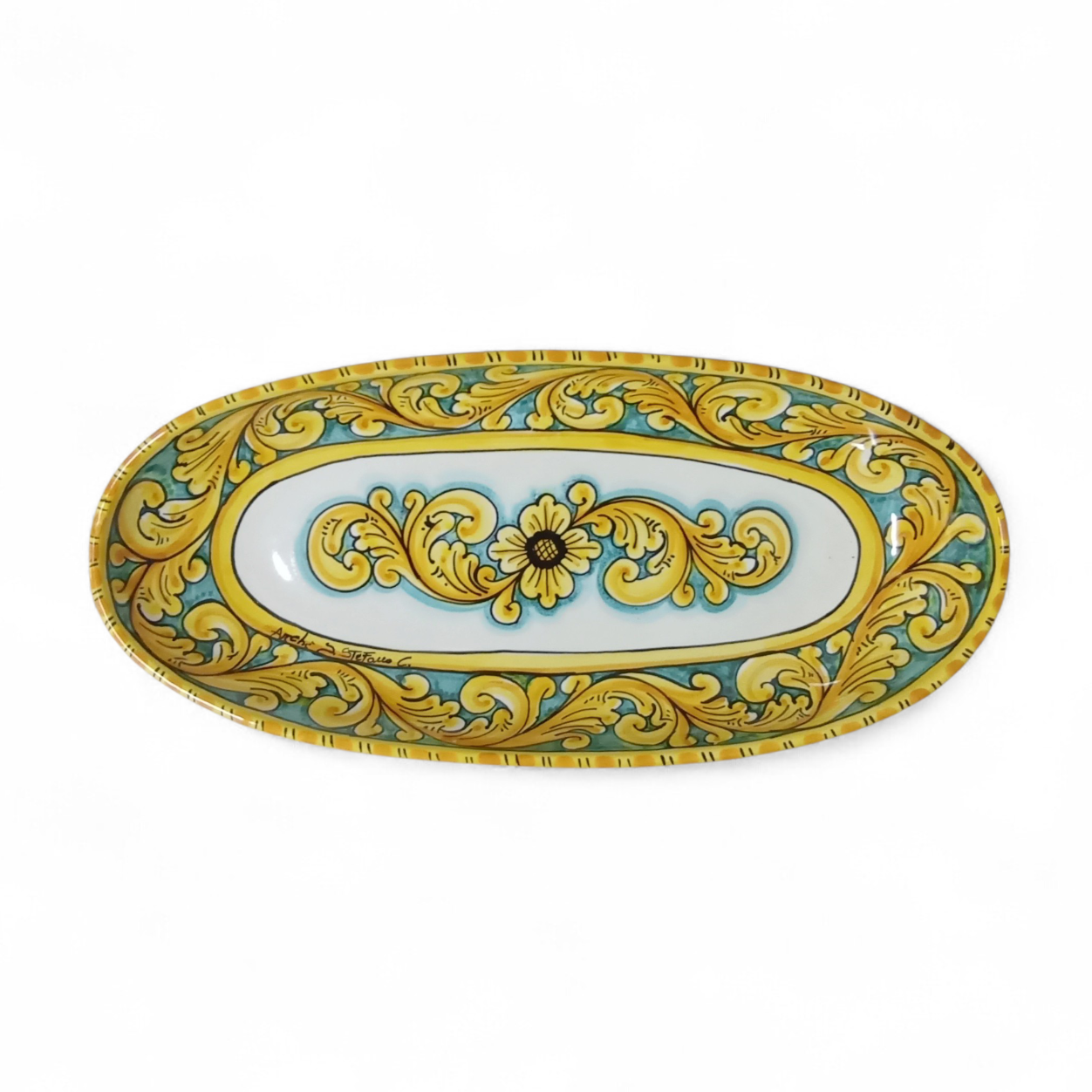 traditional ceramic plate