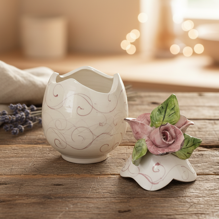 ceramic egg from caltagirone