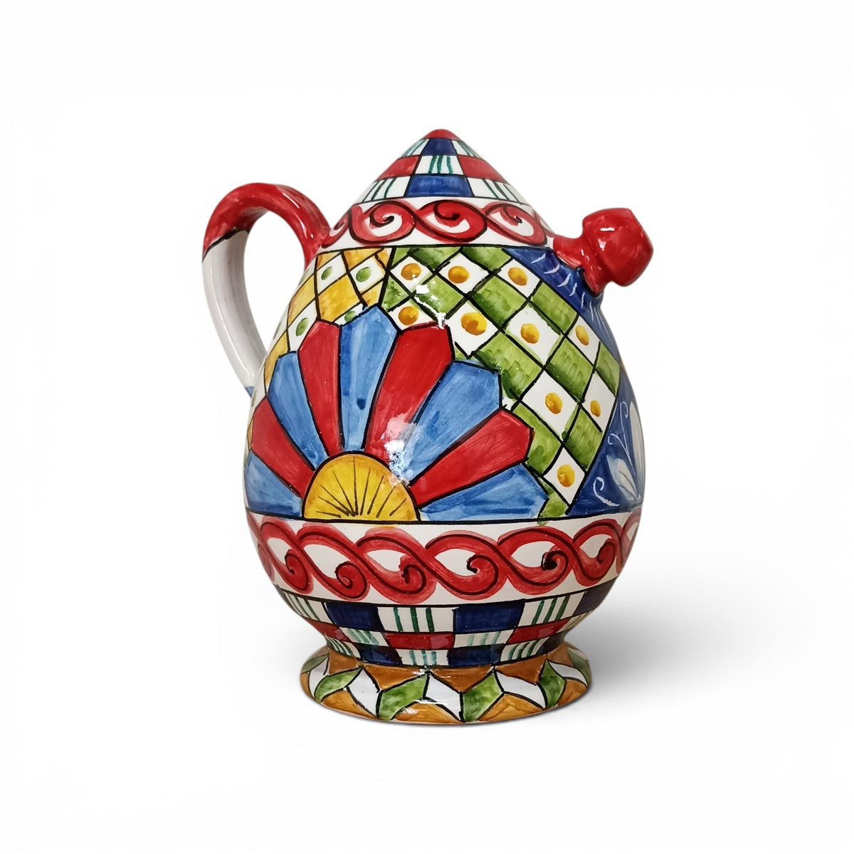 water jag in sicilian ceramic