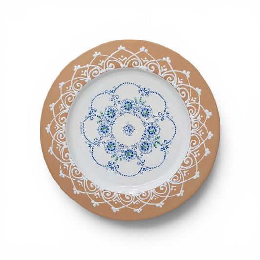 decorated sicilian plate