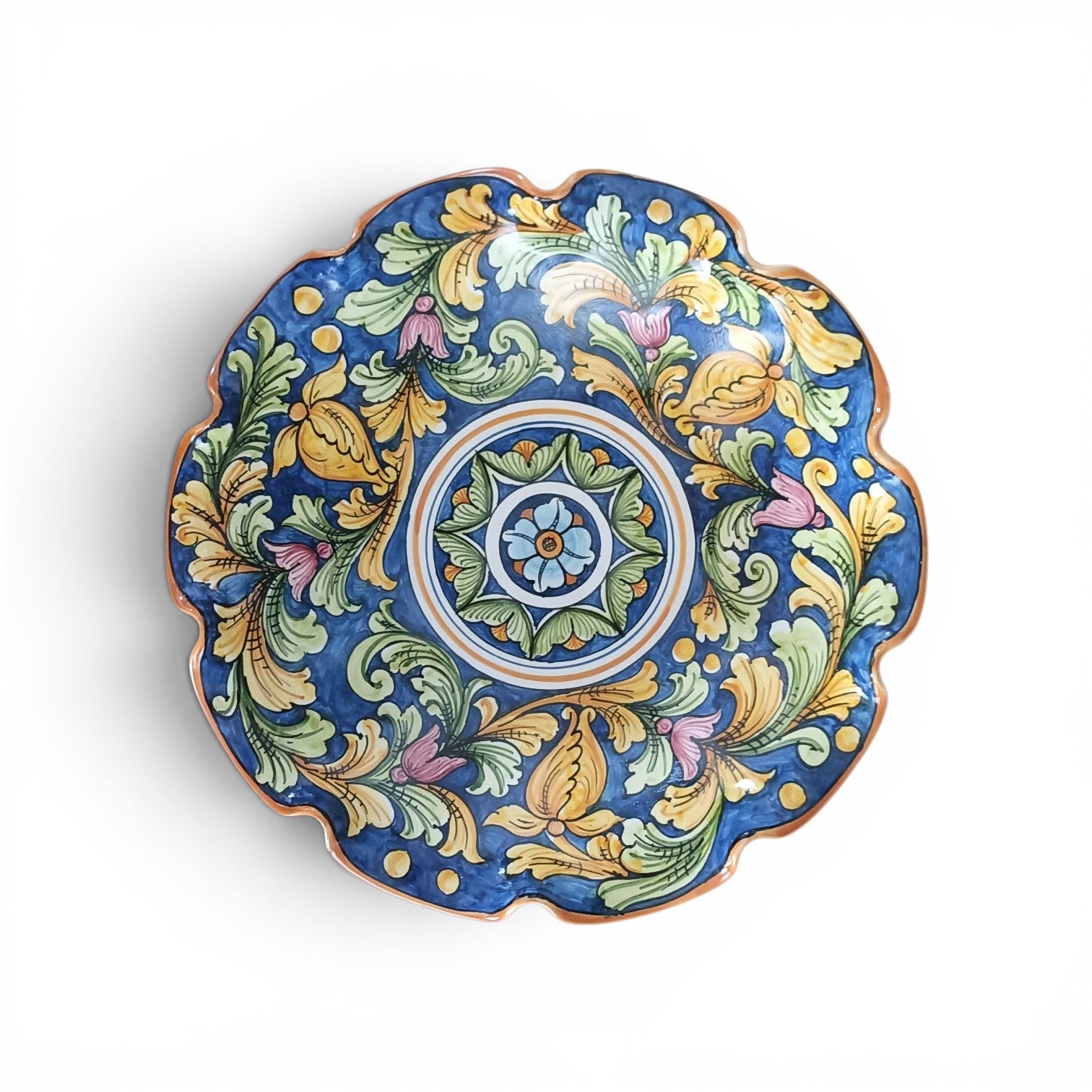 sicilian centerpiece from caltagirone