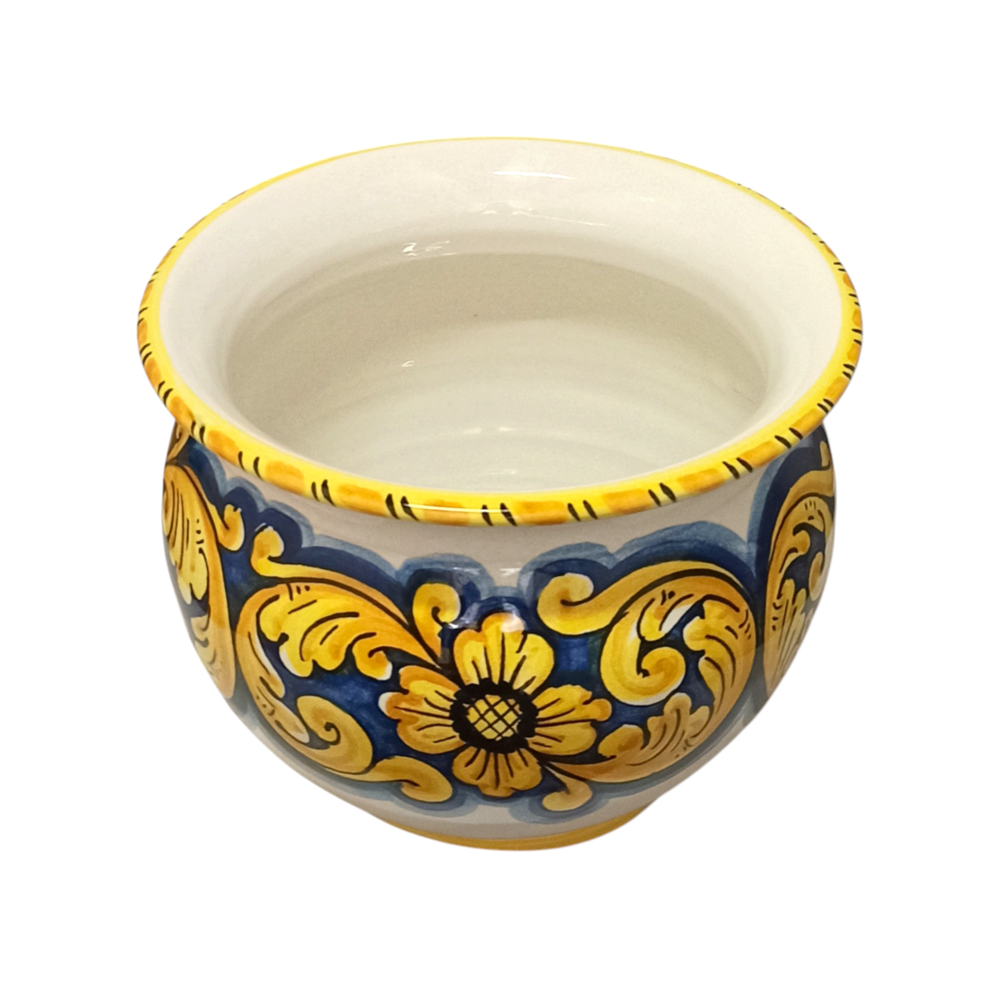 sicilian ceramic plant holder