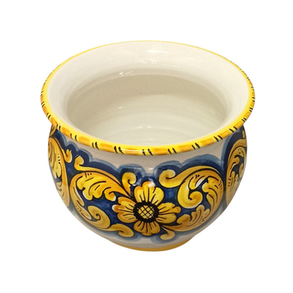 sicilian ceramic plant holder