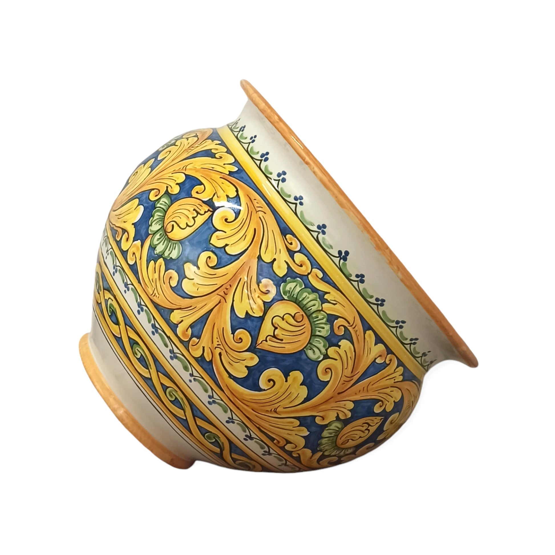 vaso grande maiolica siciliana di Caltagirone
