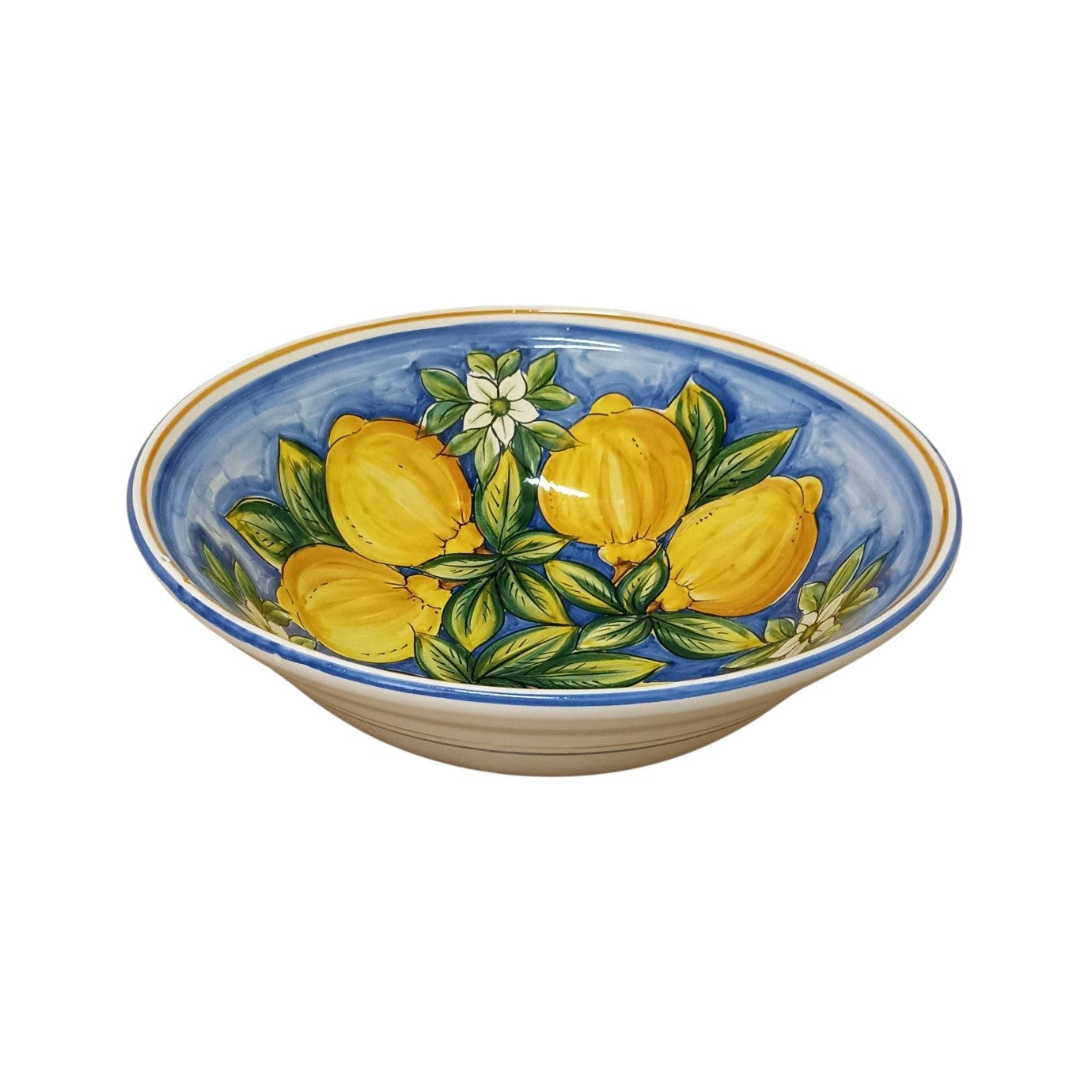 ceramic bowl in sicilian majolica