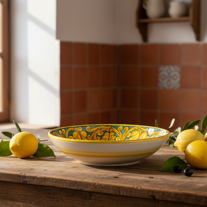 ceramic spaghetti bowl