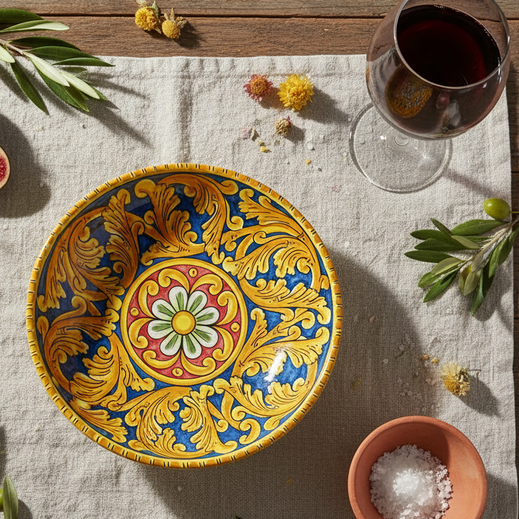 spaghetti bowl caltagirone