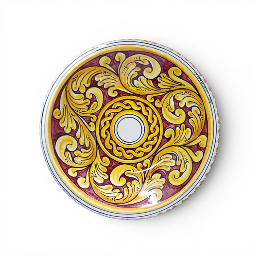 spaghettiera in maiolica