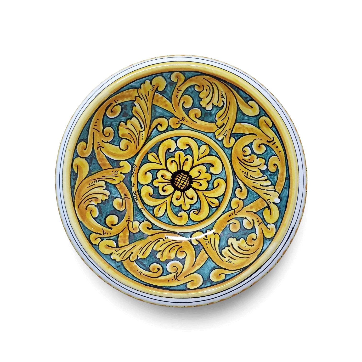 spaghettiera maiolica caltagirone