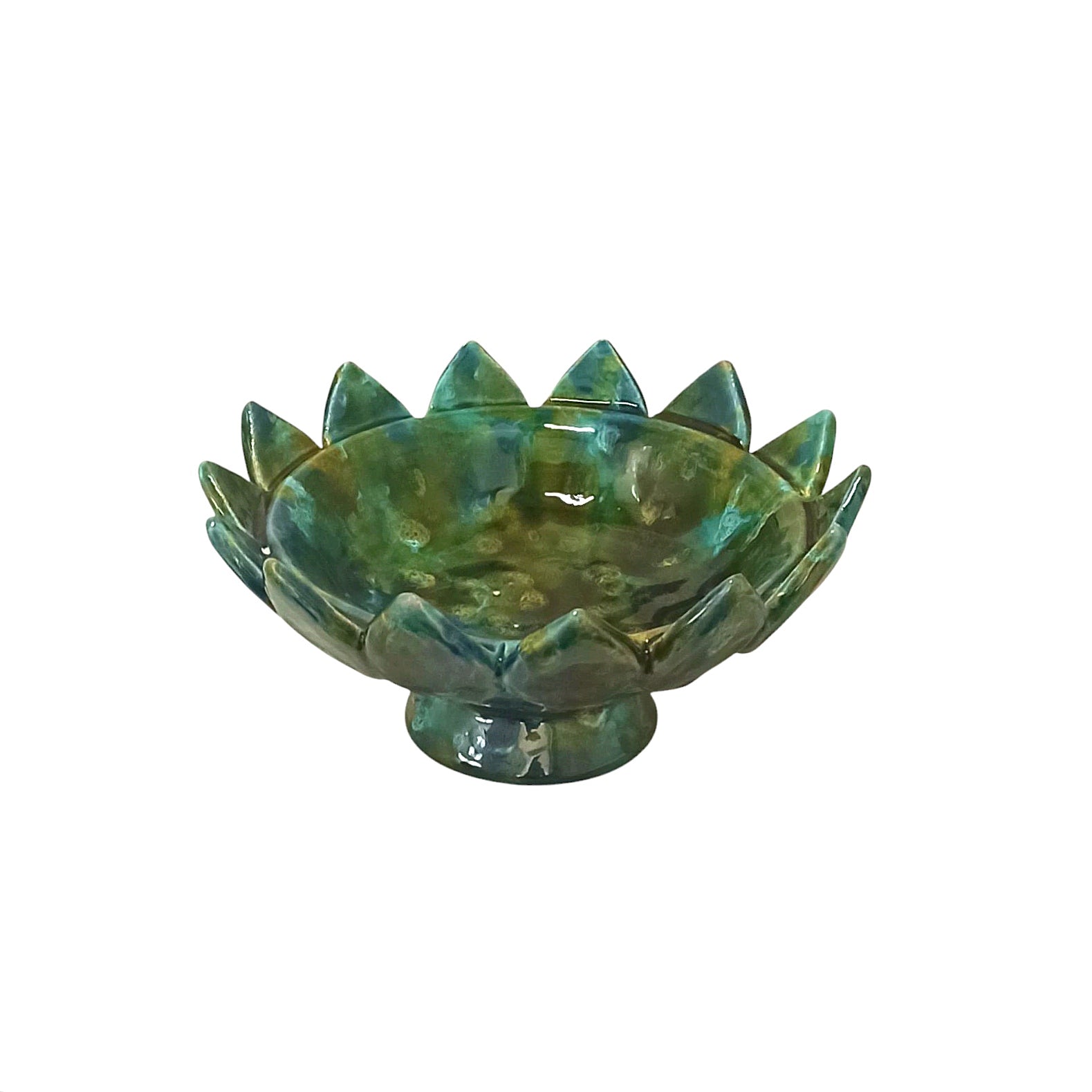 svuota tasche in maiolica siciliana