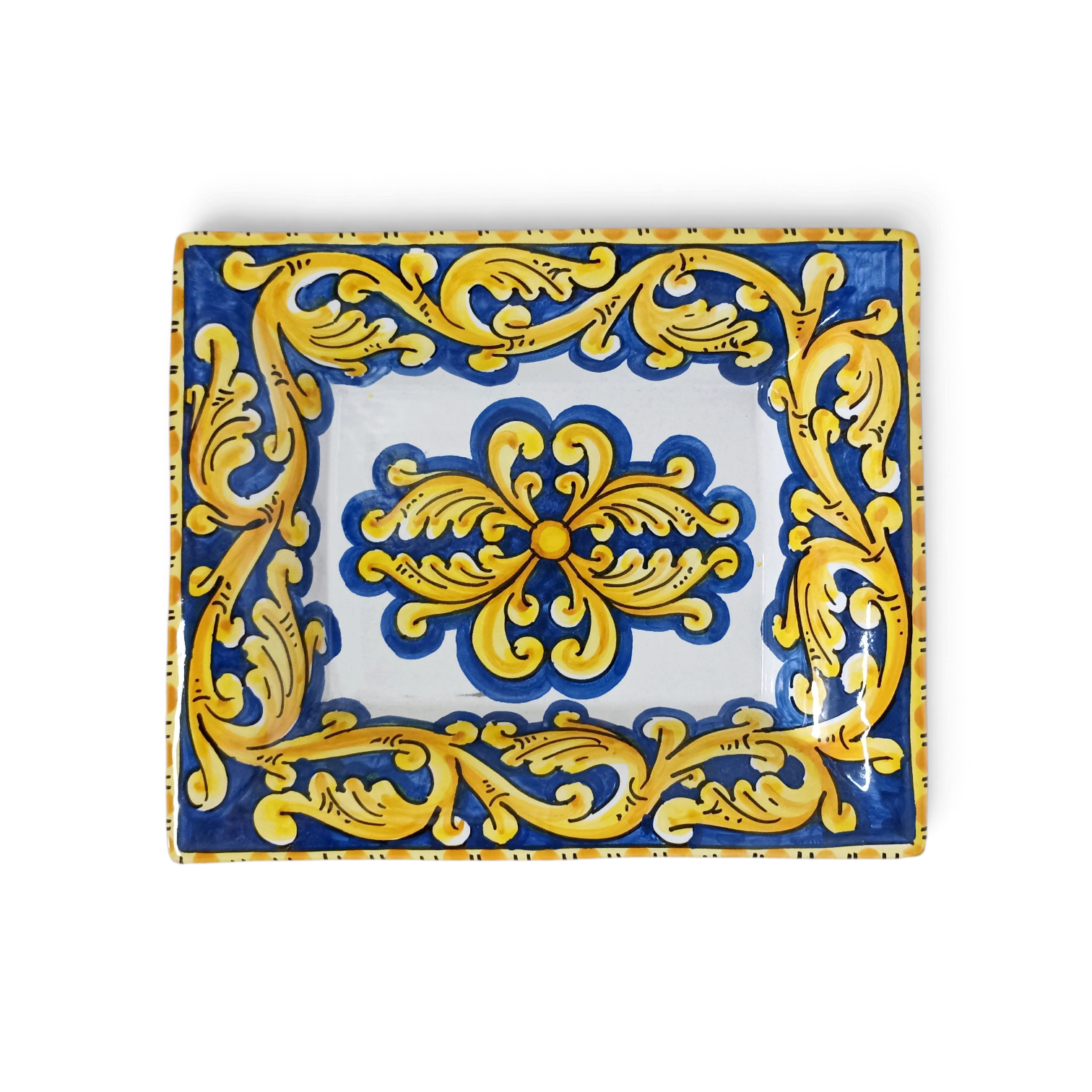 svuota tasche decorato caltagirone
