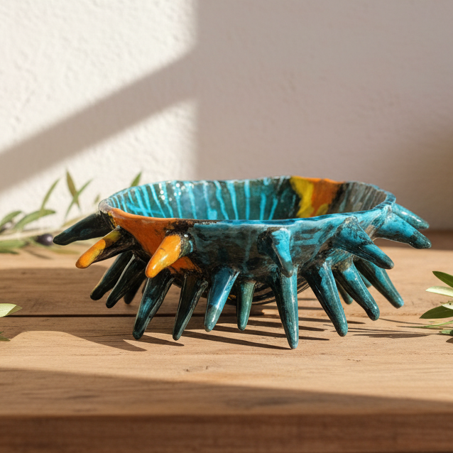 svuota tasche moderno in ceramica 