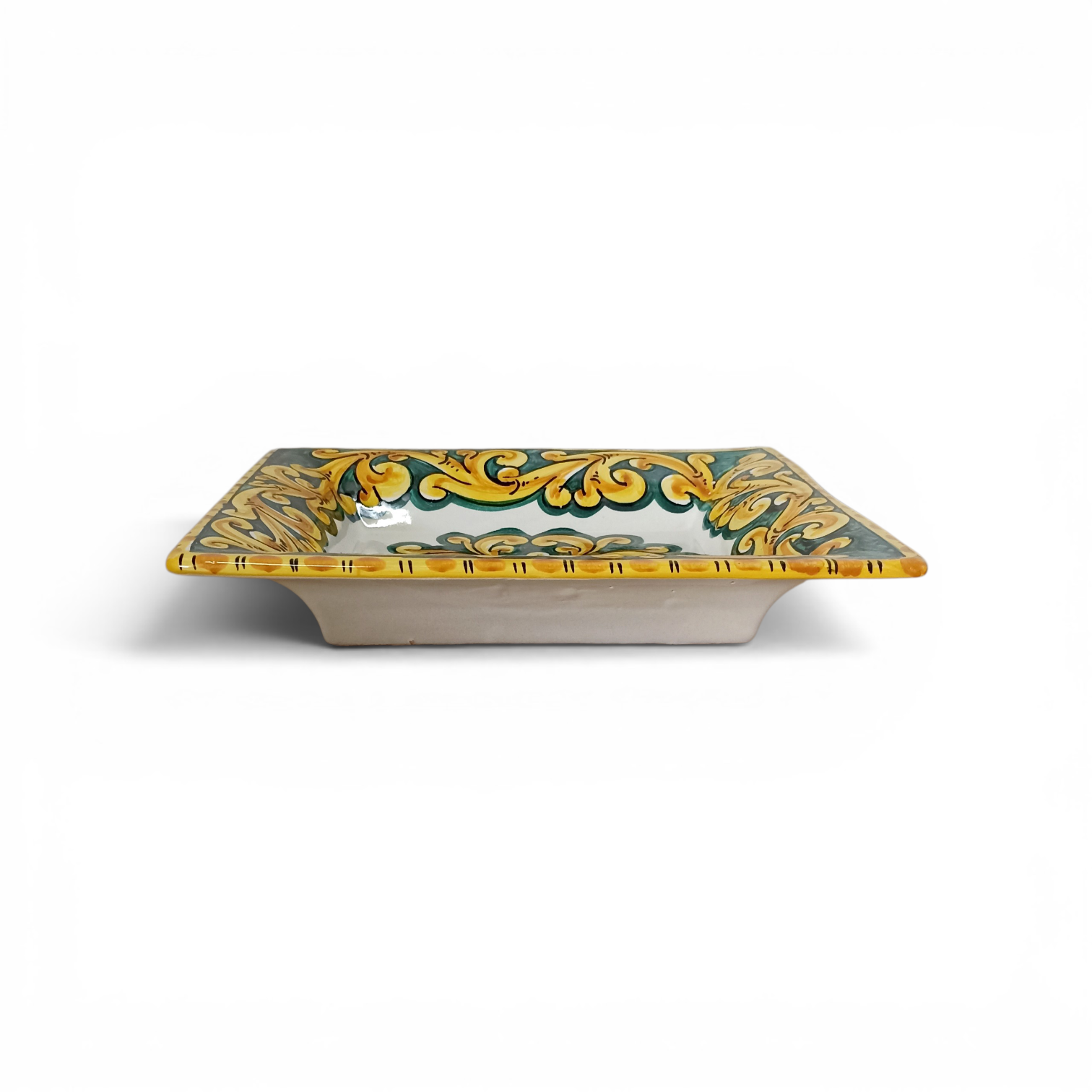 svuotatasche in maiolica caltagirone