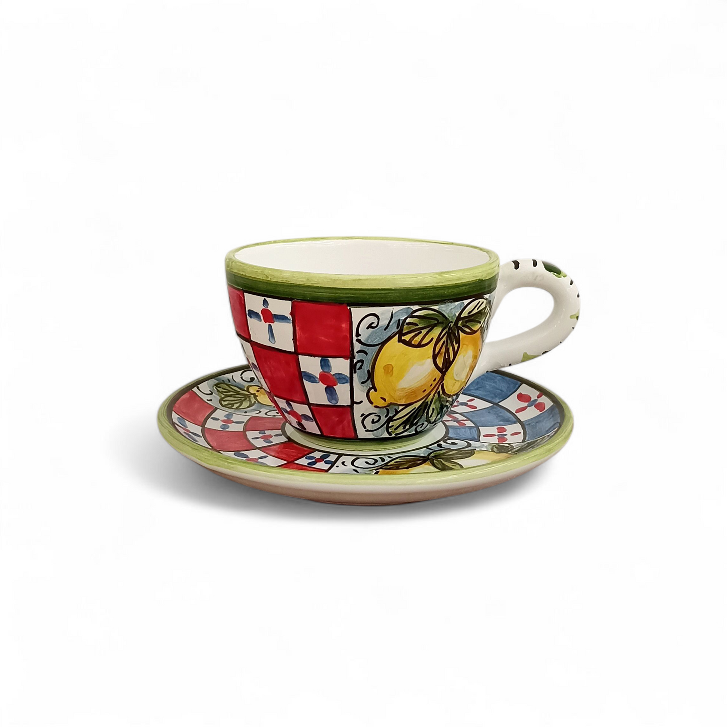 tazza da latte in maiolica