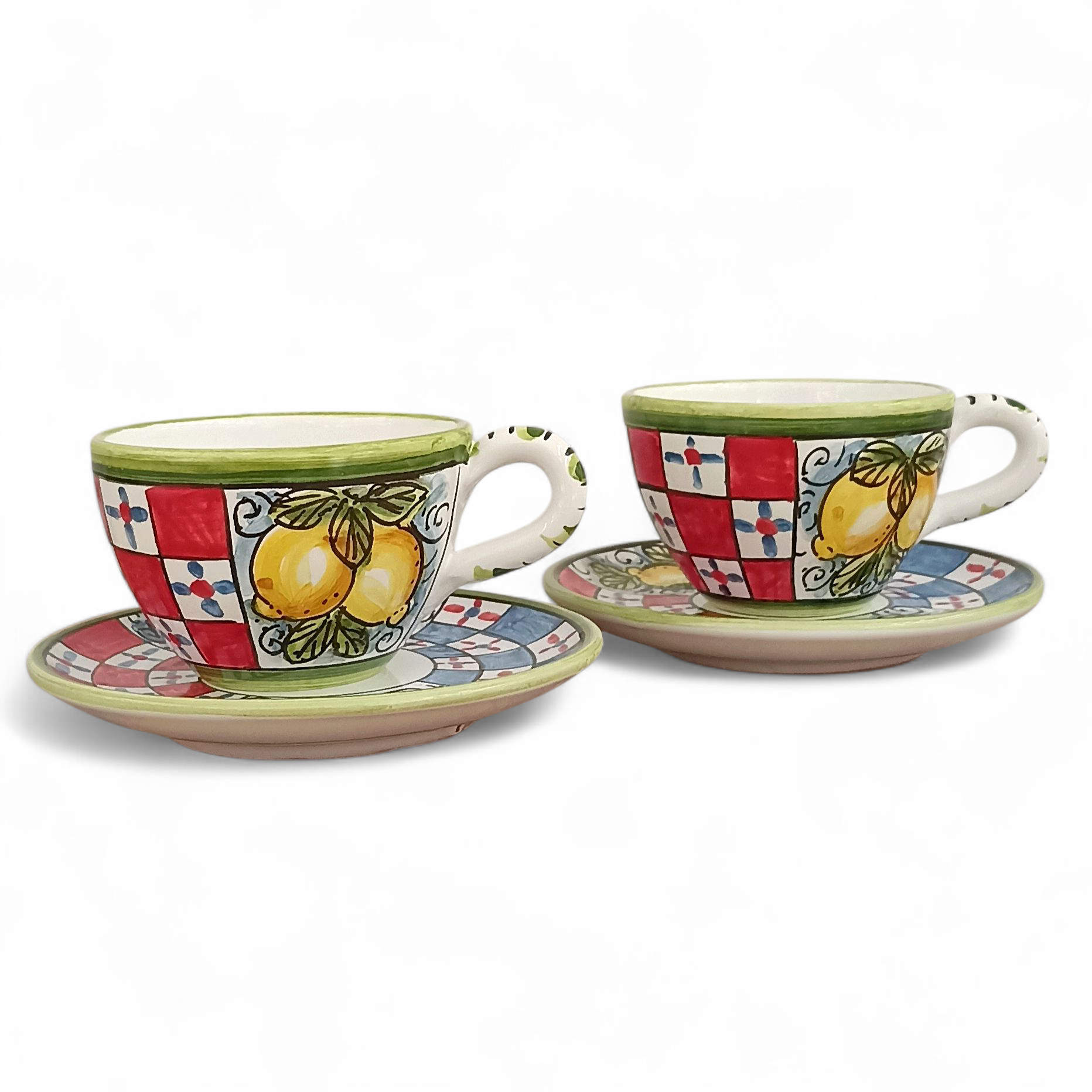 tazza cappuccino in maiolica