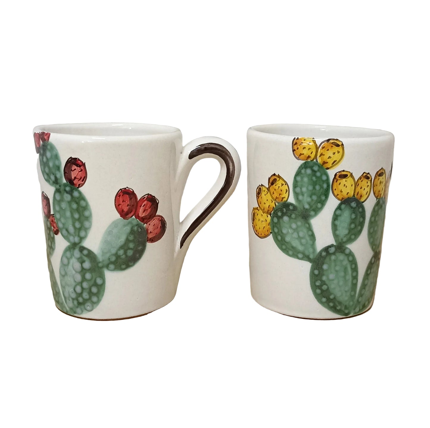 tazza da té in ceramica made in sicily