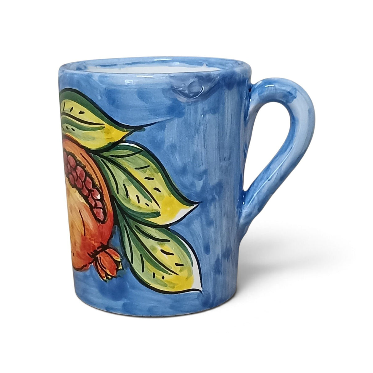 tazzone latte in maiolica