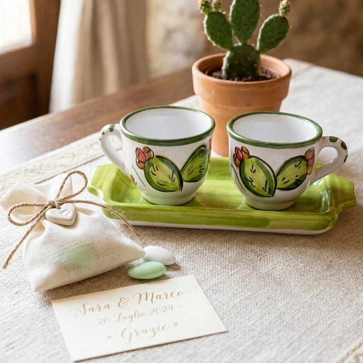 tazzine per il caffe in ceramica