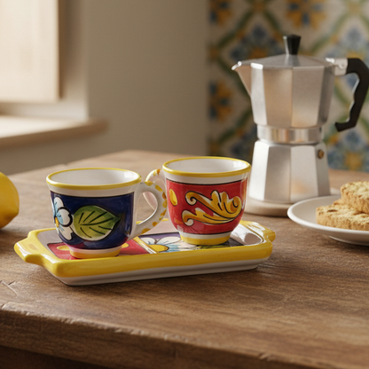 tazzina per caffe di caltagirone