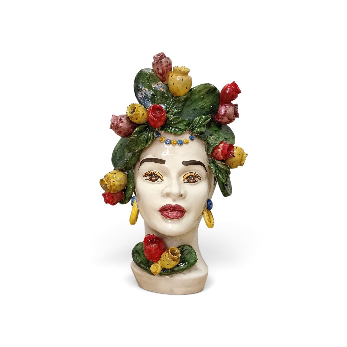testa di ceramica di caltagirone