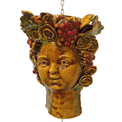 testa siciliana da appendere