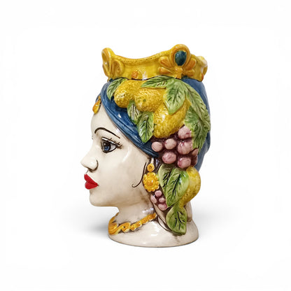 vaso di caltagirone testa di moro