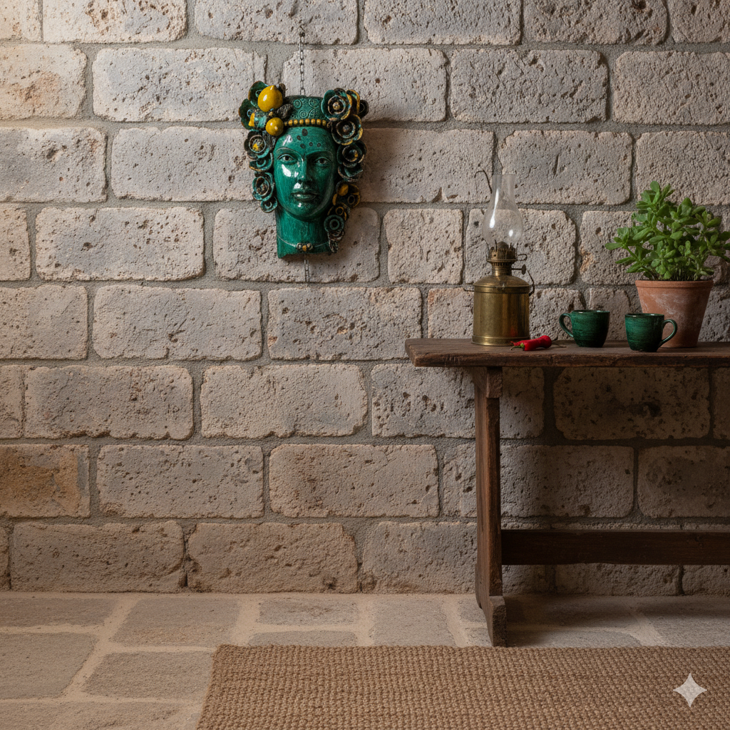 Teste di Moro da appendere al muro